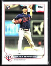 2022 Topps #641 Charlie Barnes