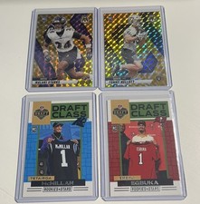 2025 PANINI MOSAIC FOOTBALL (6) CARD LOT - REFRACTORS, INSERTS, ROOKIES & MORE!