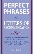 Perfect Phrases for Letters of Recommendation (Perfect Phrases Series), USED-Ver