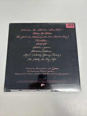 Michael Jackson Thriller Vinyl LP Record 1982 SEALED US Pressing
