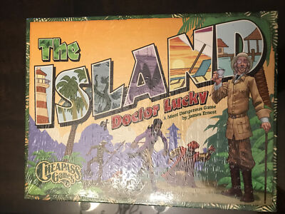The Island Of Doctor Lucky Stand Alone Board Game Cheapass Games  NEW SEALED