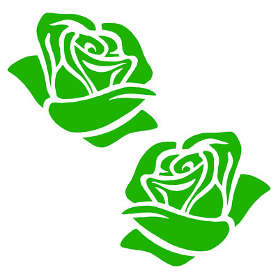 IN LOVING MEMORY Rose Flower Decal Window Sticker Personalized Memorial