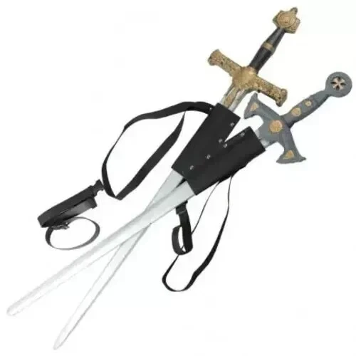 Funda Universal Lightening Warrior Doble Espada Correa Trasera con Dos Ajustables Foto 3 de 3