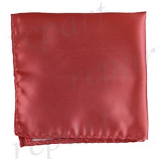New Men's polyester Pocket Square Hankie Handkerchief coral wedding formal