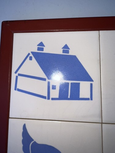 Rocky Marsh Pottery Farmhouse Chicken Rooster Trivet Signed D Peck Shepherdstown - Picture 6 of 19