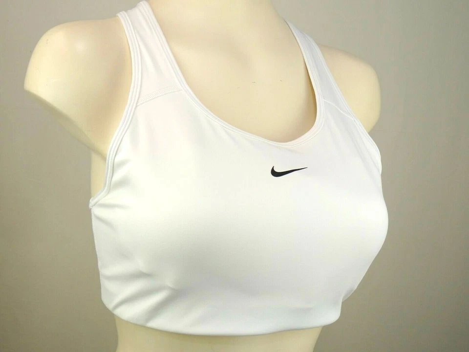 Sujetador deportivo Nike BV3636-100# para mujer soporte medio 1 pieza sin cables talla L de EE. UU. Foto 4 de 4