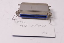 SCSI TERMINATOR 50 PIN CENTRONICS MALE / FEMALE PASS THROUGH PASSIVE 2