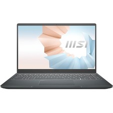 MSI Modern 15.6" Ultrabook Laptop Intel Core i7-1195G7 8GB RAM 512GB SSD 