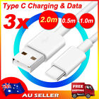 <!--F#f_0-->USB to Type C Charger Cable Fast Charging Data Cord for Samsung 2M 1M 0.5M<!--F/-->