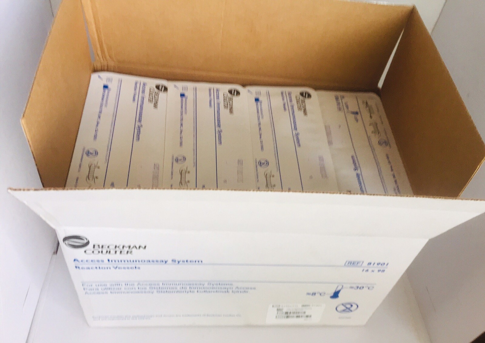 BECKMAN COULTER Access Immunoassay System (REF 81901) Reaction Vessels