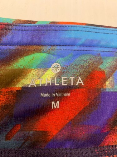 Athleta Leggings Multicolor M Women's A31 - Picture 8 of 9