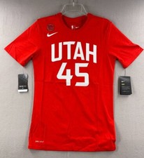 Donovan Mitchell Utah Jazz Nike City Edition Player Name T-Shirt Men's 2019 NBA