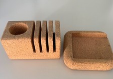 Set ufficio accessori da scrivania in sughero