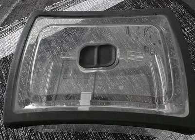 IKEA lunch box vent Rarität smoke gray clear No. 18929 Neuwertig 