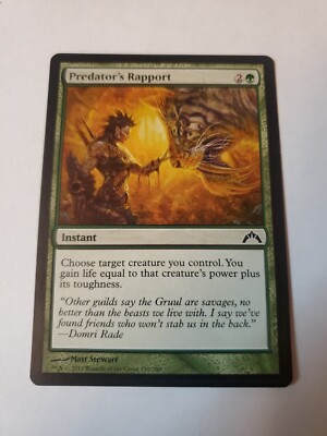 MTG Predator's Rapport Gatecrash 129/249 Regular Common | eBay