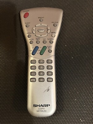 SHARP GA174WJSA TV Remote Control for LCD TV LC20S1US LC20S2US LC20S2U LC20S2US