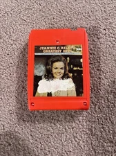 Jeannie C Riley’s Greatest Hits 8 Track Tape Cartridge Rebuilt New Splice & Pad