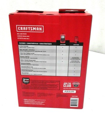 Craftsman CMMT77693 OBD 2 Code Reader Mechanic/ Automotive Tool | eBay