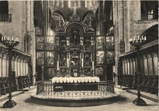 View Inside The Roskilde Cathedral, Roskilde, Denmark Postcard