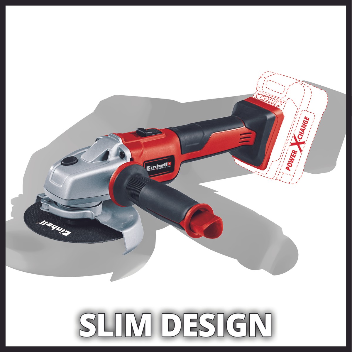 Image of Einhell TE-AG 18/115 Li BL-Solo on eBay website