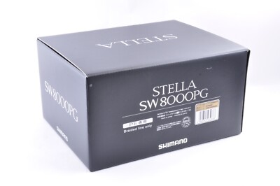 SHIMANO 19 STELLA SW 8000 PG Spinning Reel Free Shipping SHIMANO 19 STELLA SW 8000 PG Spinning Reel Free Shipping