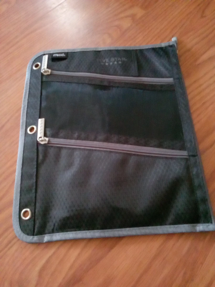 Black best sale pencil pouch