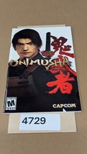 Onimusha Warlords - PS2 - Manual Only  NO GAME 