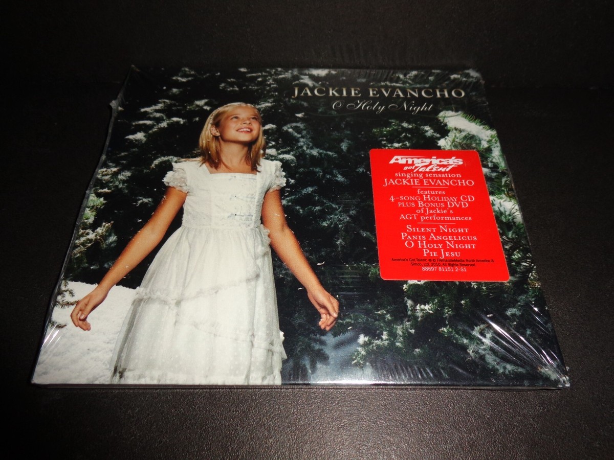 O HOLY NIGHT by JACKIE EVANCHO-Rare Collectible NEW CD w/ DVD of AGT songs--CD 886978115126| eBay O HOLY NIGHT by JACKIE EVANCHO-Rare Collectible NEW CD w/ DVD of AGT songs--CD 886978115126| eBay