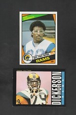 1984 Topps Eric Dickerson RC #280 and 1985 Bonus ~~ Rams HOF ~~ LOOK