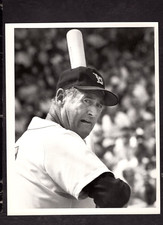 Ted Williams batting stance 1984 Press Photo Boston Red Sox Old Timers' Game