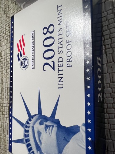2008 Clad Proof Set U.S. Mint Original Government Packaging OGP COA - 第 1/2 張圖片