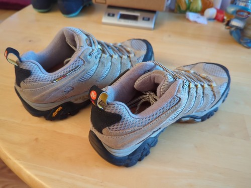 Merrell Shoes Womens 8 Moab Ventilator Hiking Shoes Taupe Low J86612 - Picture 6 of 14