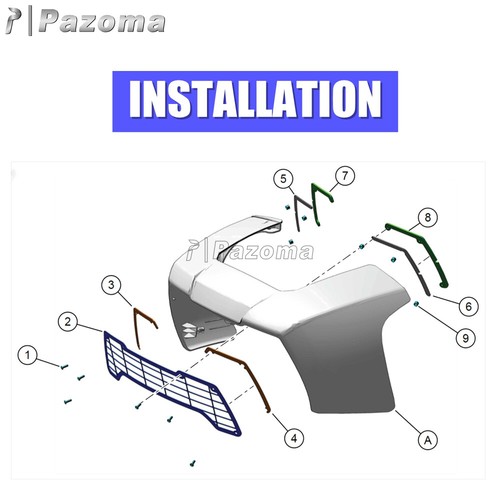 Headlight Guard Mount Kit For Harley Pan America 1250 RA1250 S Sport Motorcycle - Picture 3 of 12