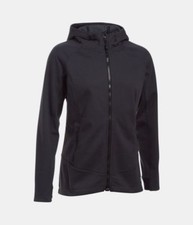 Under Armour Womens ColdGear Infrared Dobson Softshell SnowJacket Med Asphalt 