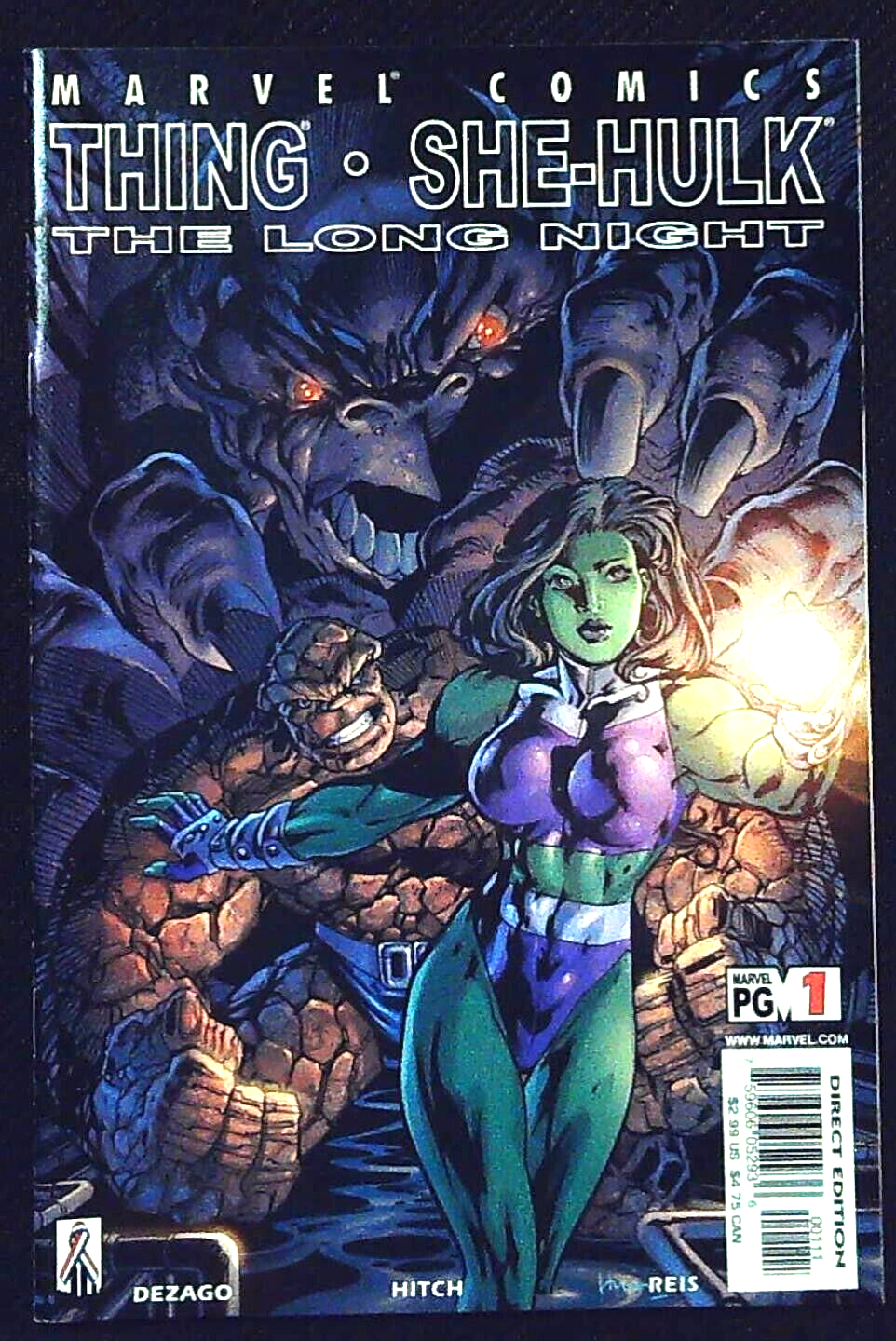 Thing / She-Hulk: The Long Night #1 (2002) - NM - Back Issue
