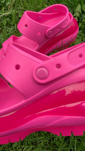 CROCS MEGA CRUSH SANDAL JUICE PLATFORM 37-38 EUR/ 5 UK/ W 7 US - Video 1 von 1