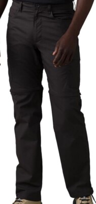 prAna Men's Double Peak Convertible Pant 30 Waist 32 Length Free Shipping - New