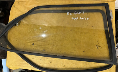 86-93 Saab 900 Classic 3 Door Passenger Rear Quarter Glass Side Window RH OEM RW