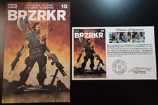 BRZRKR (2021) #10 (Variante Olivetti) FIRMADO por Ariel Olivetti con Notariado WOS