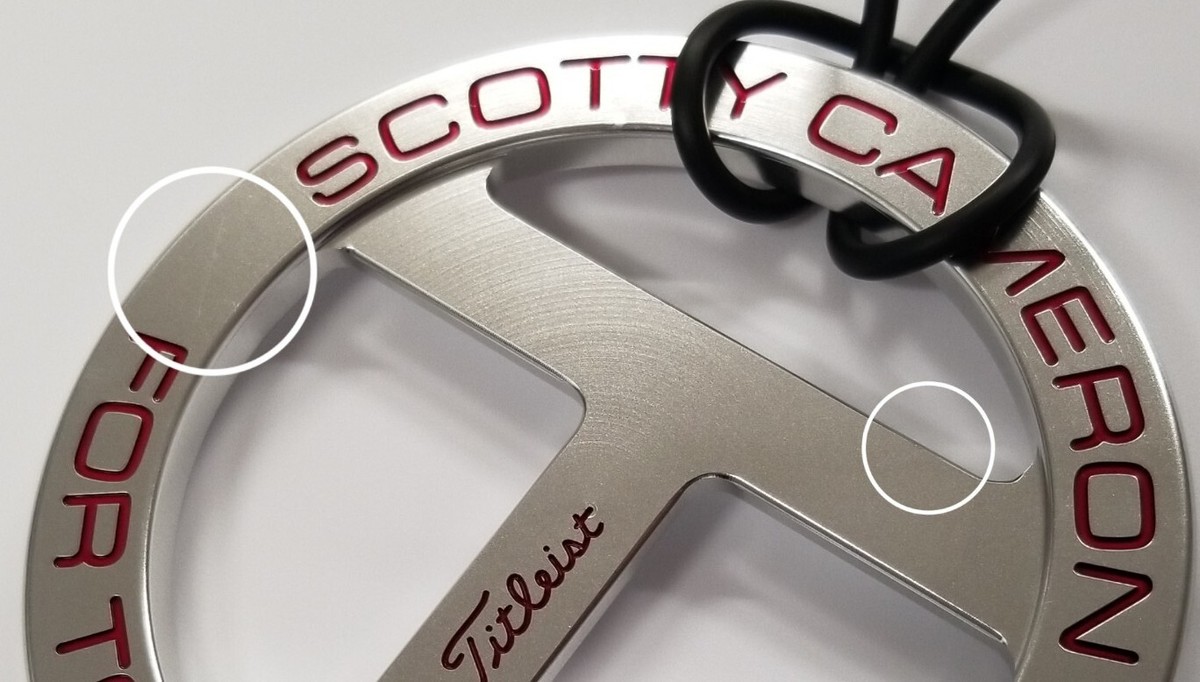 SCOTTY CAMERON CIRCLE T BAG TAG FOR TOUR USE ONLY | eBay