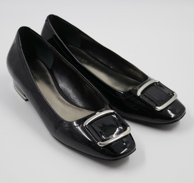 m and s ladies black shoes