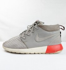 Nike Roshe Run Mid Sneakerboot Light Grey - Size UK 7 EU 41 US 8
