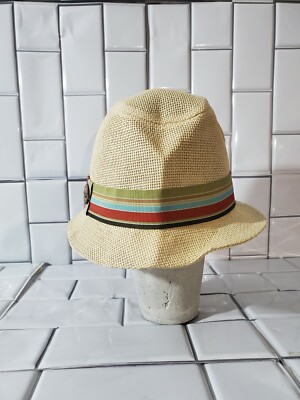PANAMA JACK Women's Fedora Summer Hat 