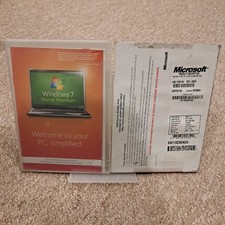 Microsoft Windows 7 Home Premium SP1 32 bit software per sistema operativo PC