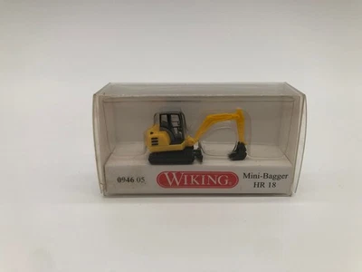 Wiking 094605 | Mini-Bagger HR 18 | 1:160 | Spur N | OVP - Bild 1 von 2