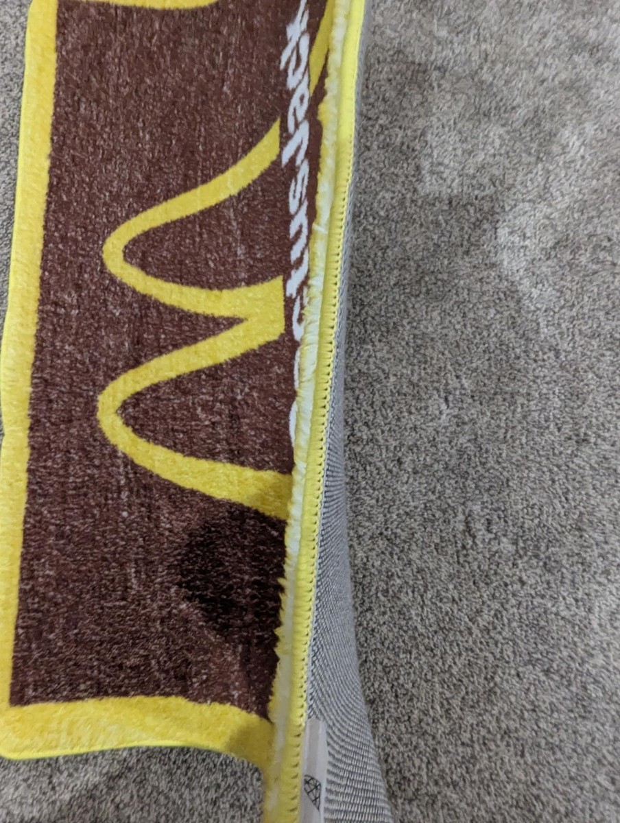 NEW Travis Scott x McDonald's Cactus Jack Arches Rug CJ