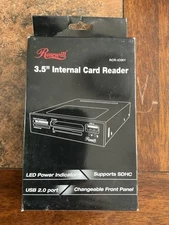 NEW Rosewill USB 2.0 Internal 3.5" All in 1 Memory Card Reader RCR-IC001