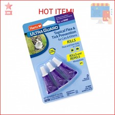 Flea Tick Prevention for Cats - 3 Month Topical Treatment
