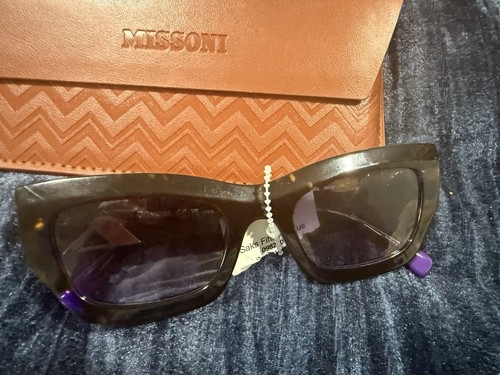 Authentic Missoni Never Used Brown And Purple With Case