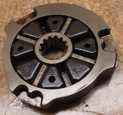 01 Kawasaki Vulcan VN1500 VN 1500 Engine Crank Shaft Counter Balance Weight Gear